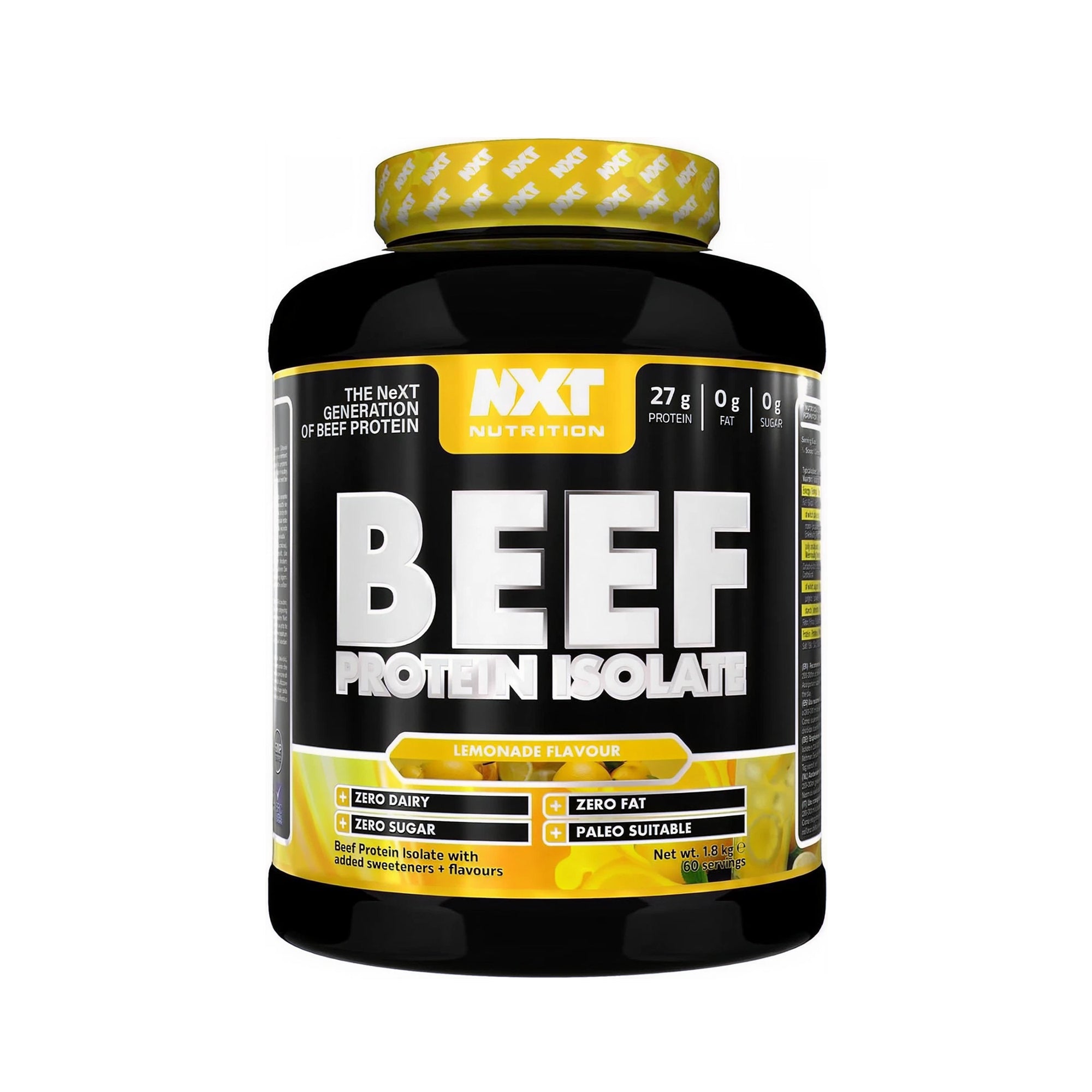 Nxt Beef Protein Isolate Lemonade 1.8kg