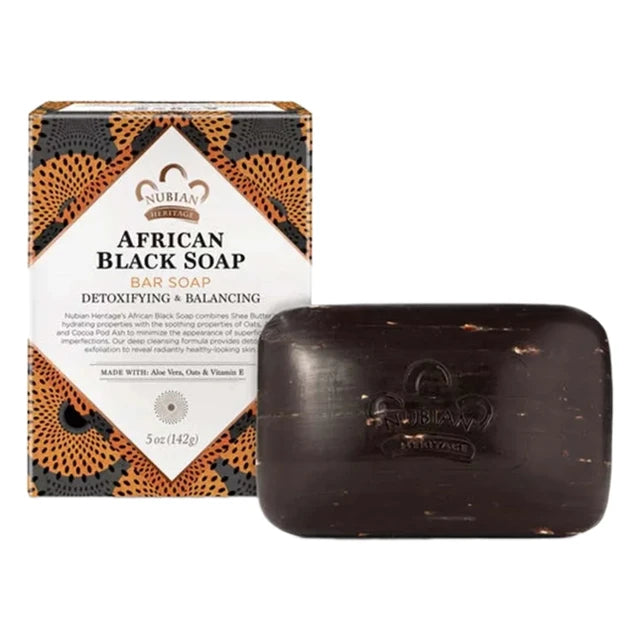 Nubian Heritage Bar Soap – African Black Soap (142g)