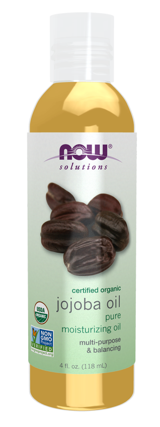NOW Jojoba Oil – Pure Natural Moisturizer for Skin, Hair and Body