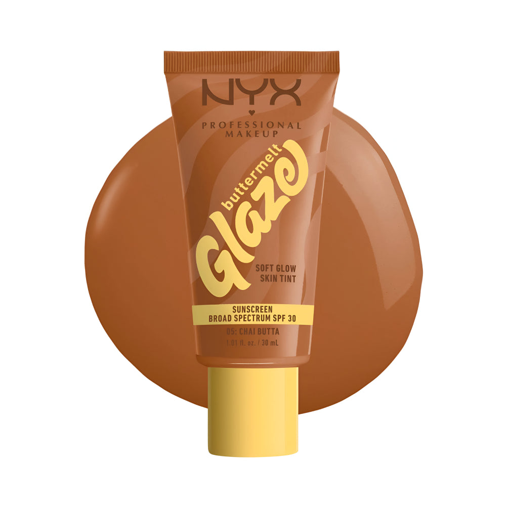 NYX Skin Tint Buttermelt Glaze Chai Butta With SPF 30