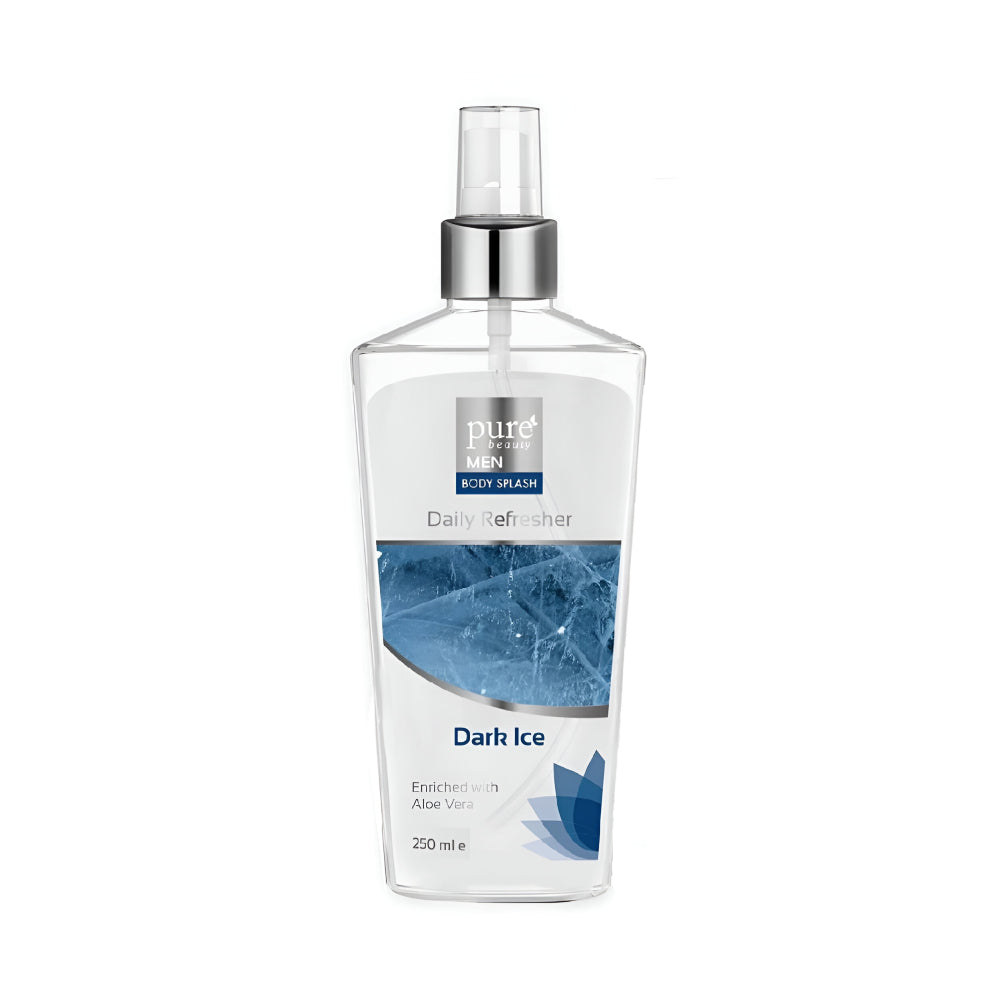 Pure Beauty Body Splash 250ml Men Dark Ice