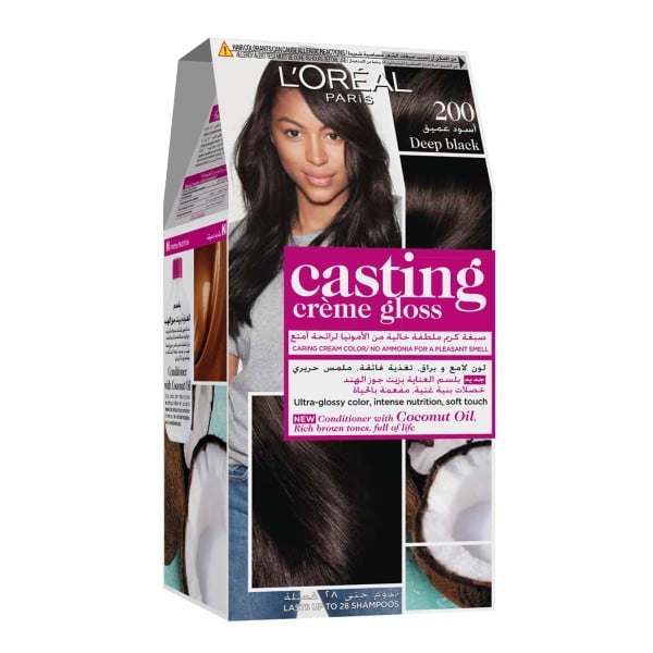 Loreal Loreal Hair Color Casting 200 Deep Black