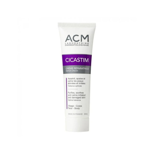 ACM ACM Cream 20ml Cicastim Skin Restorer and Burn Treatment