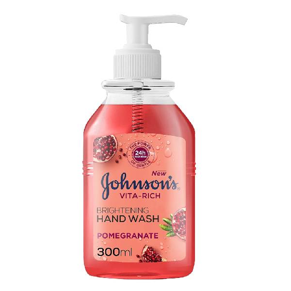 Johnson's Hand Wash 300ml Vita Rich With Pomegranate