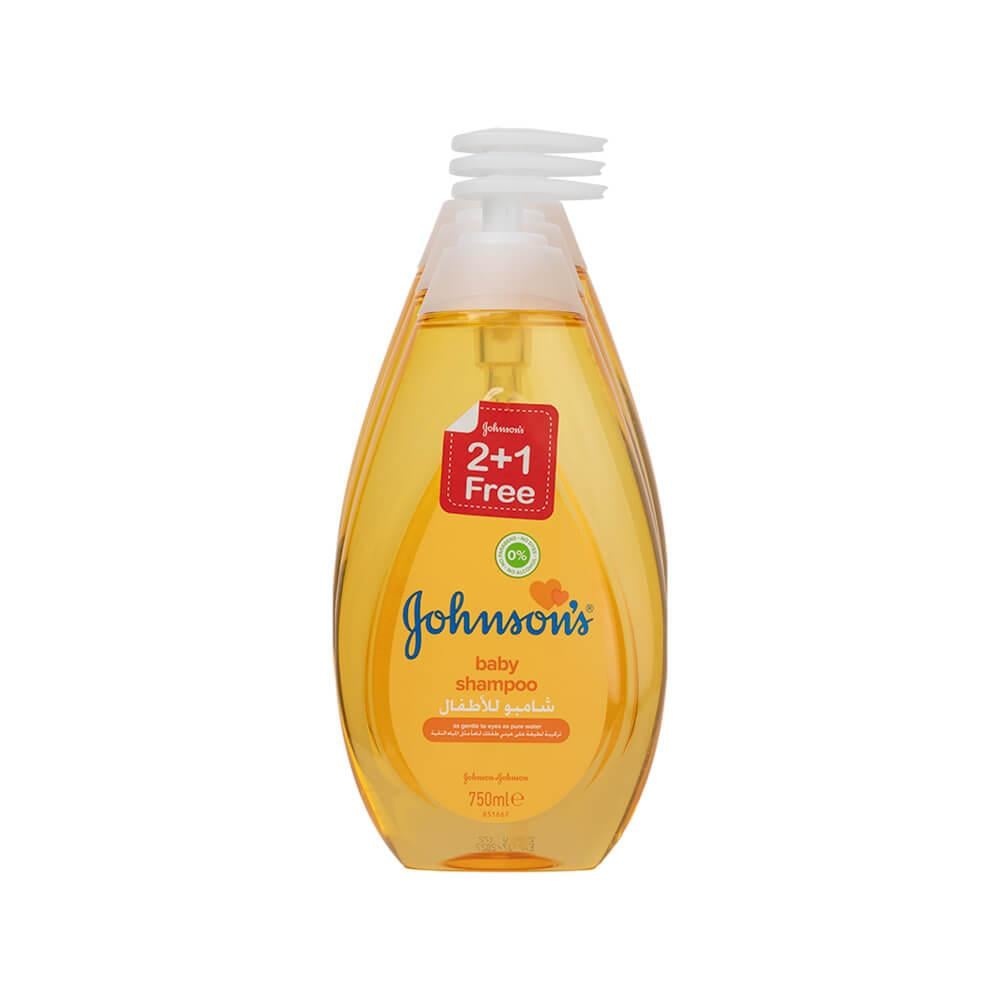 Johnson's baby shampoo 2+1 free 750ml