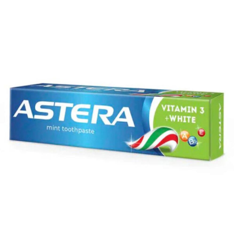 Astera Toothpaste 110g Vitamin 3 Whitening