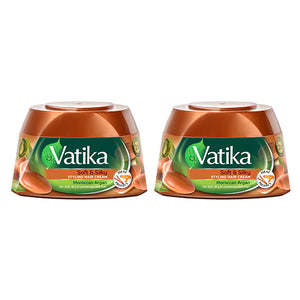 Vatika hair cream with argan 2 x 140ml