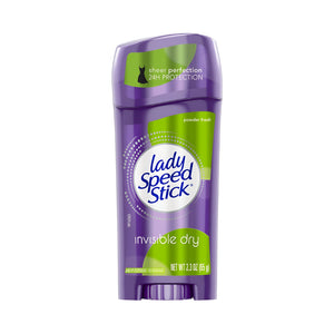 Lady Speed Stick Deodorant Stick 65g Invisible Dry Powder Fresh