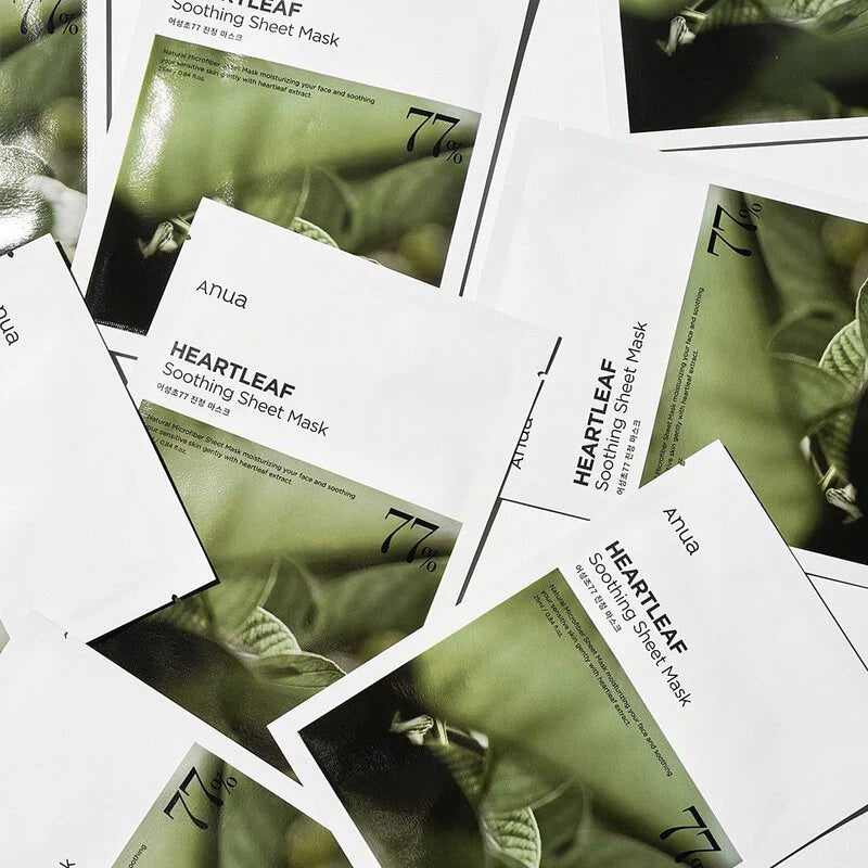 Anua Heartleaf Soothing Face Mask