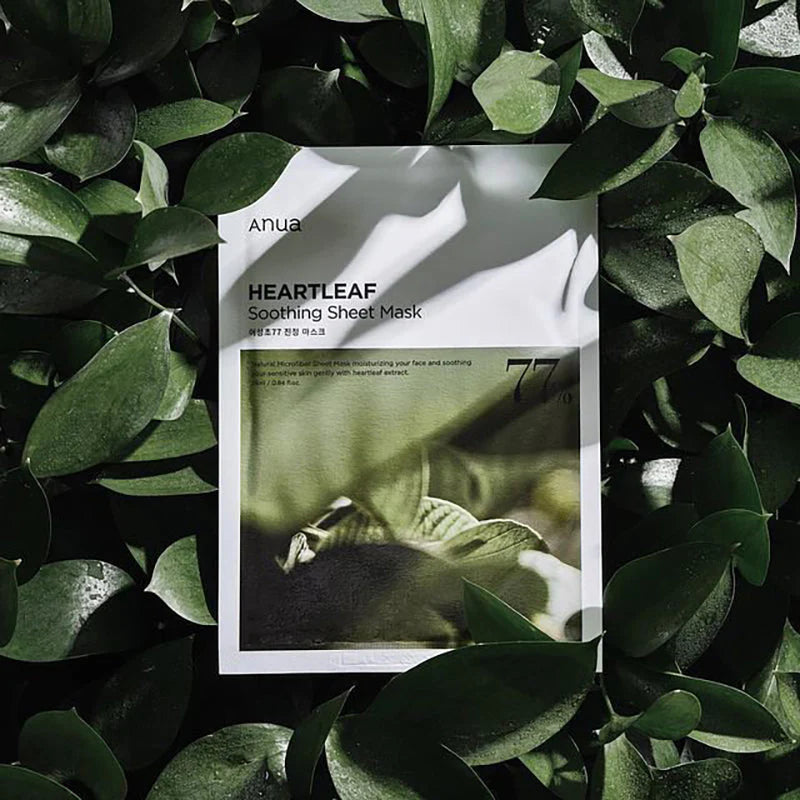 Anua Heartleaf Soothing Face Mask