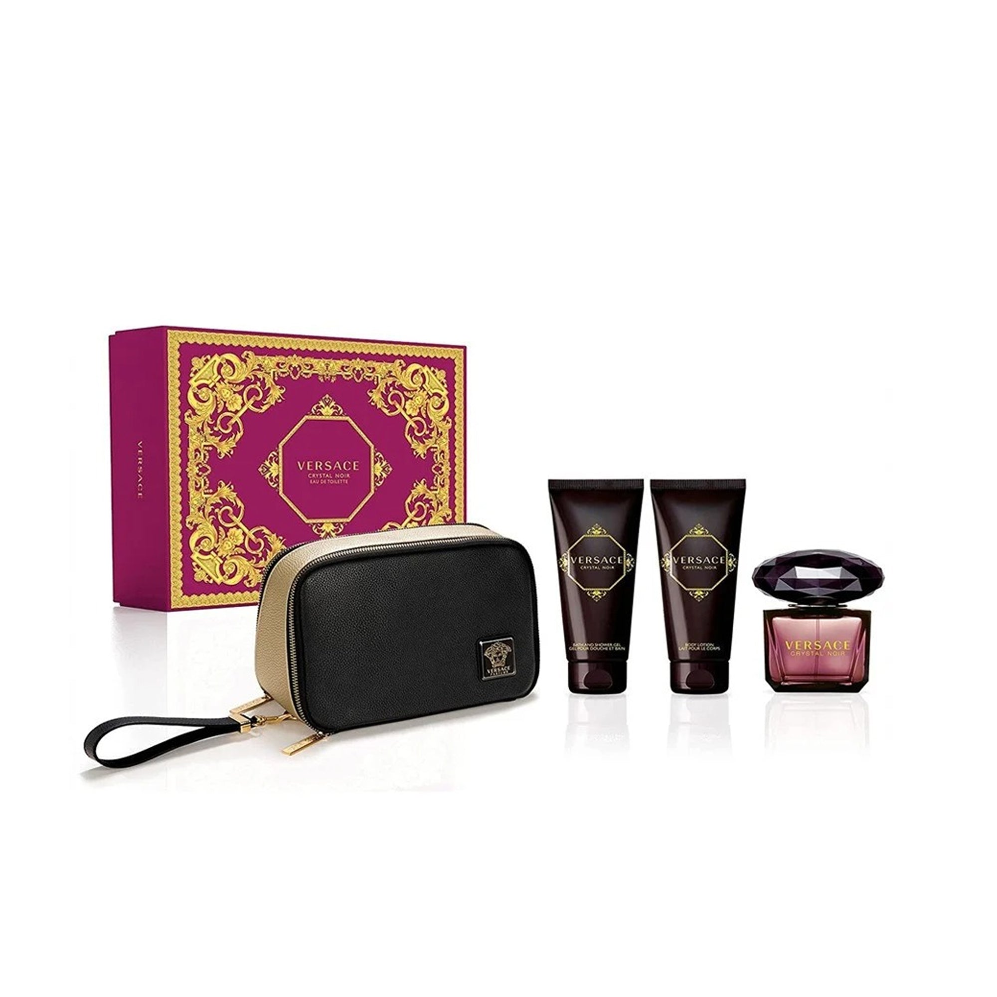 Versace Crystal Noir Eau de Toilette 4PCS Gift Set For Women
