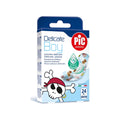 Delicate   Boy   Plaster  -  Anti-Bacterial   1.9 x 7.2 cm   24 pcs