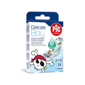 Delicate   Boy   Plaster  -  Anti-Bacterial   1.9 x 7.2 cm   24 pcs