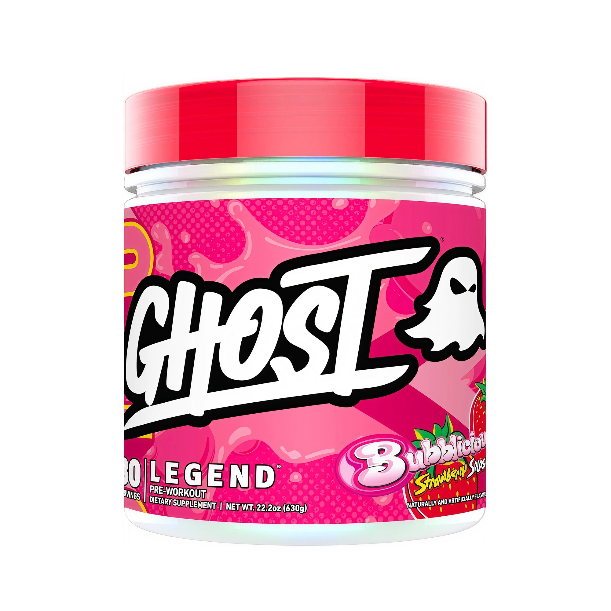 Ghost Legend Bubblicious Strawberry Splash 30 حصة