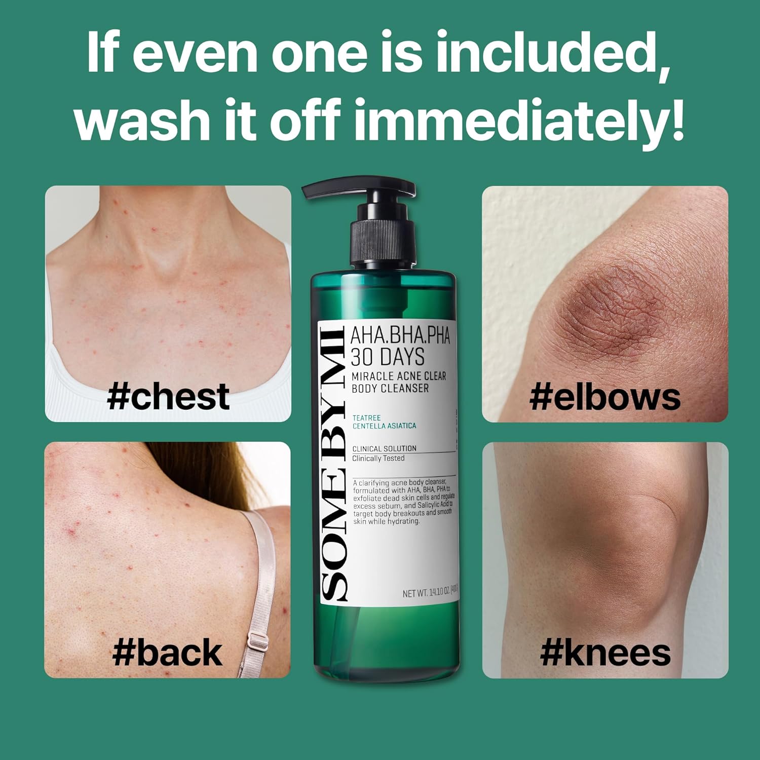 Some By Mi Body Wash Exfoliating Acids