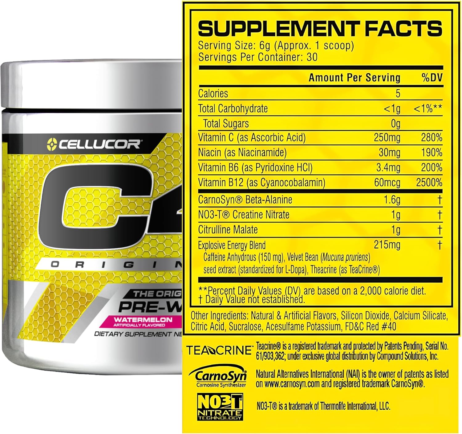 سلسلة Cellucor iD - C4 الأصلي 30 حصة