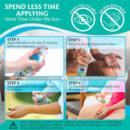 بخاخ كاريبين بريز بيبي صن سبراي برائحة استوائية مستمرة برائحة الليمون والمانجو