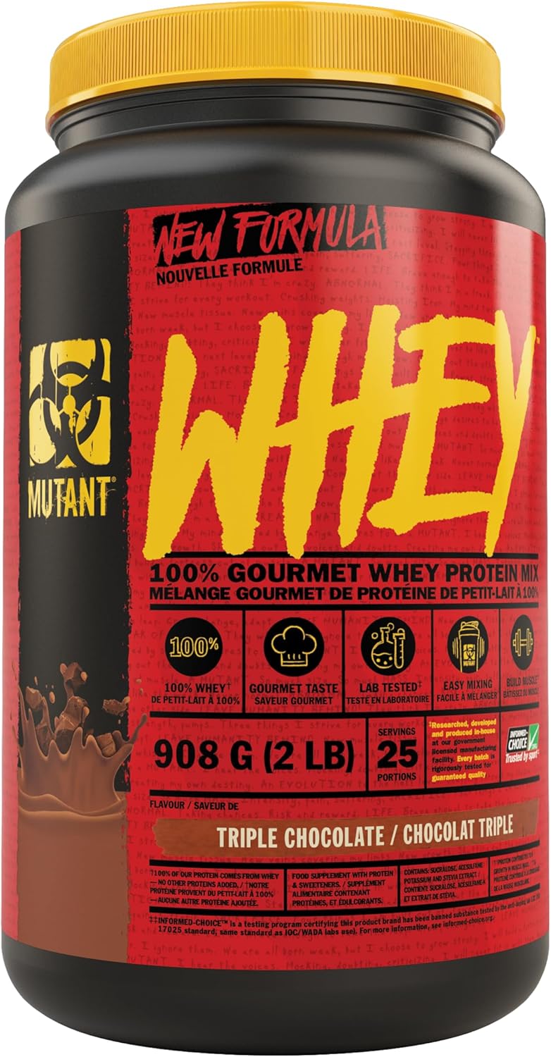 مزيج بروتين مصل اللبن Mutant Whey 100% Gourmet
