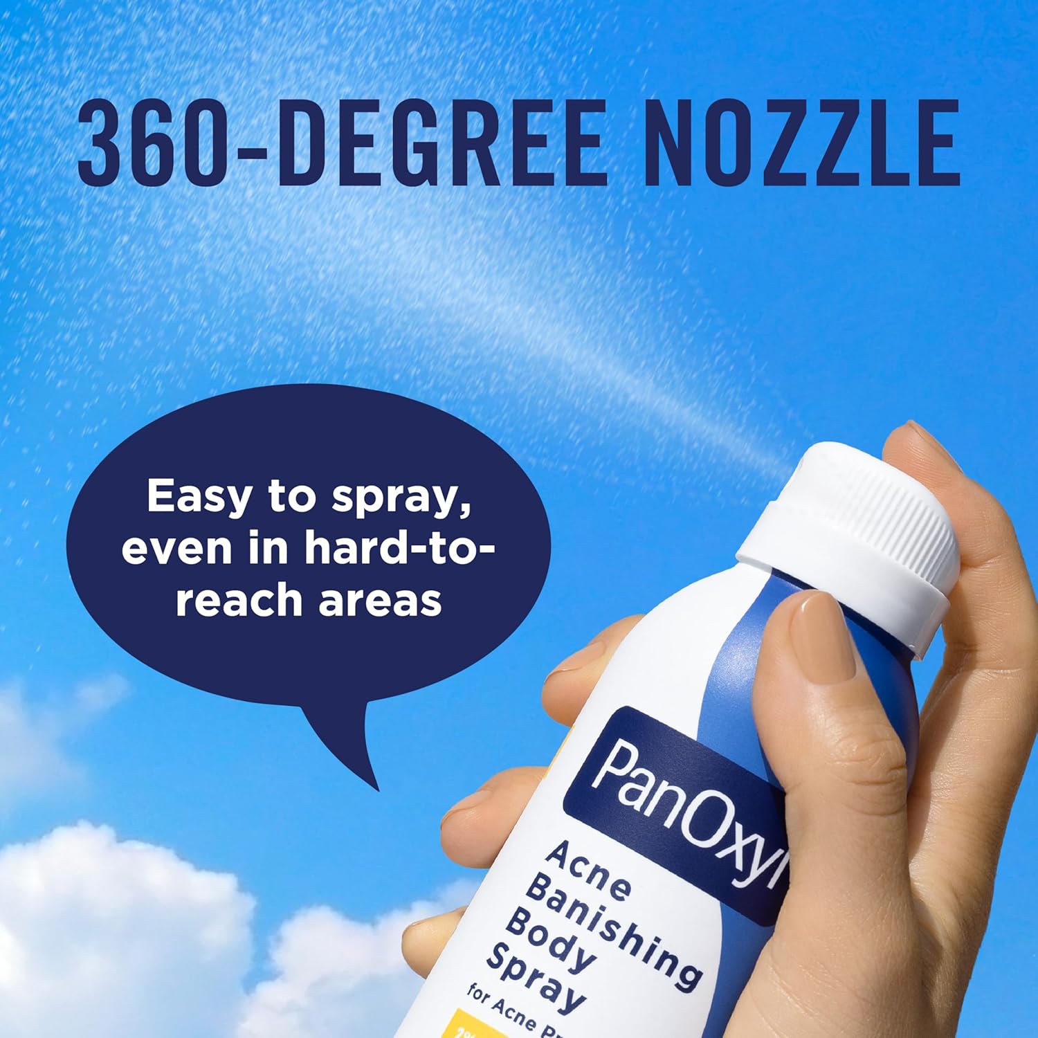 PanOxyl Acne Banishing Body Spray With 2% Salicylic Acid 170g