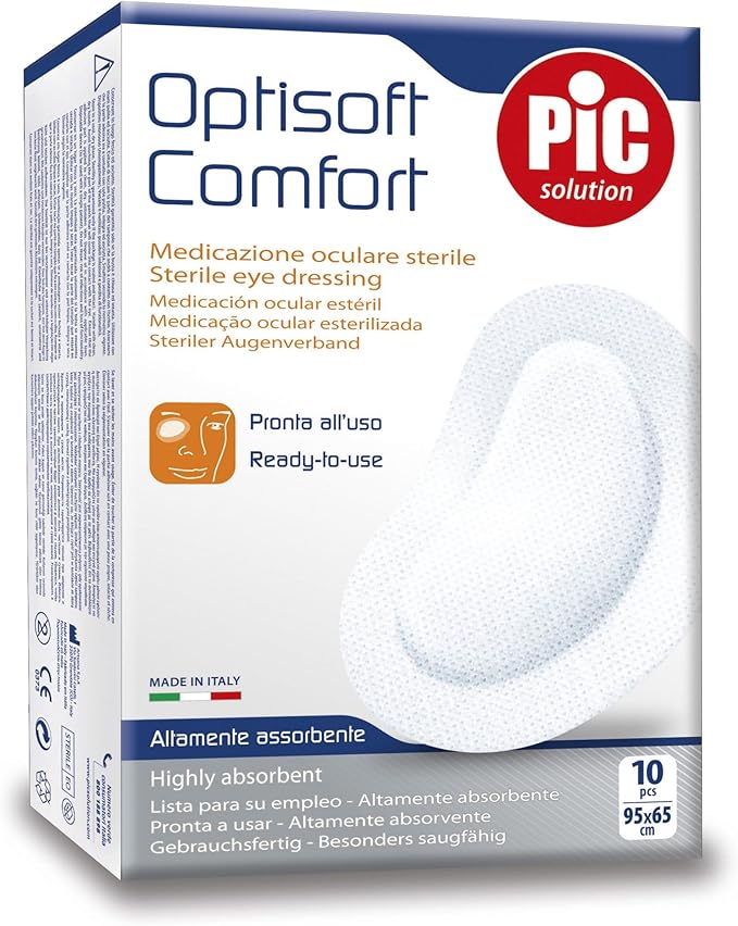 Optisoft Comfort   Eye Pad   Adhesive Edge   10 Pads