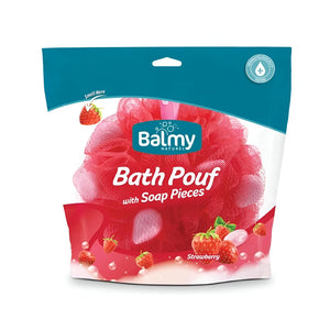 لوفة للجسم مع صابون الفراولة