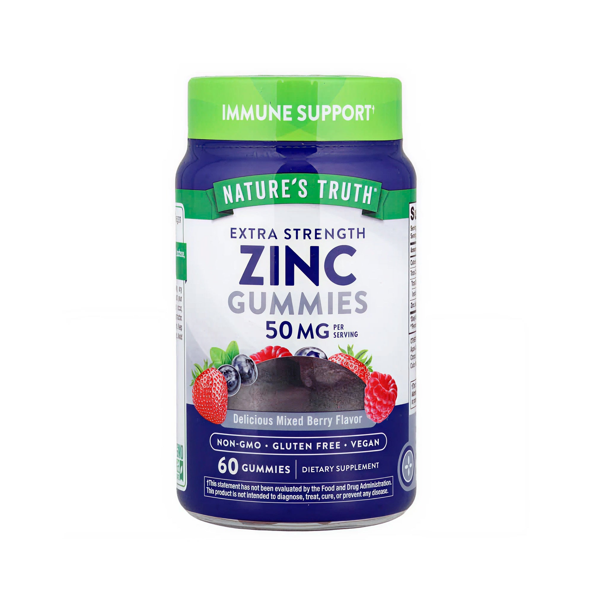 Nature's Truth Zinc Citrate 50mg, 60 Gummies