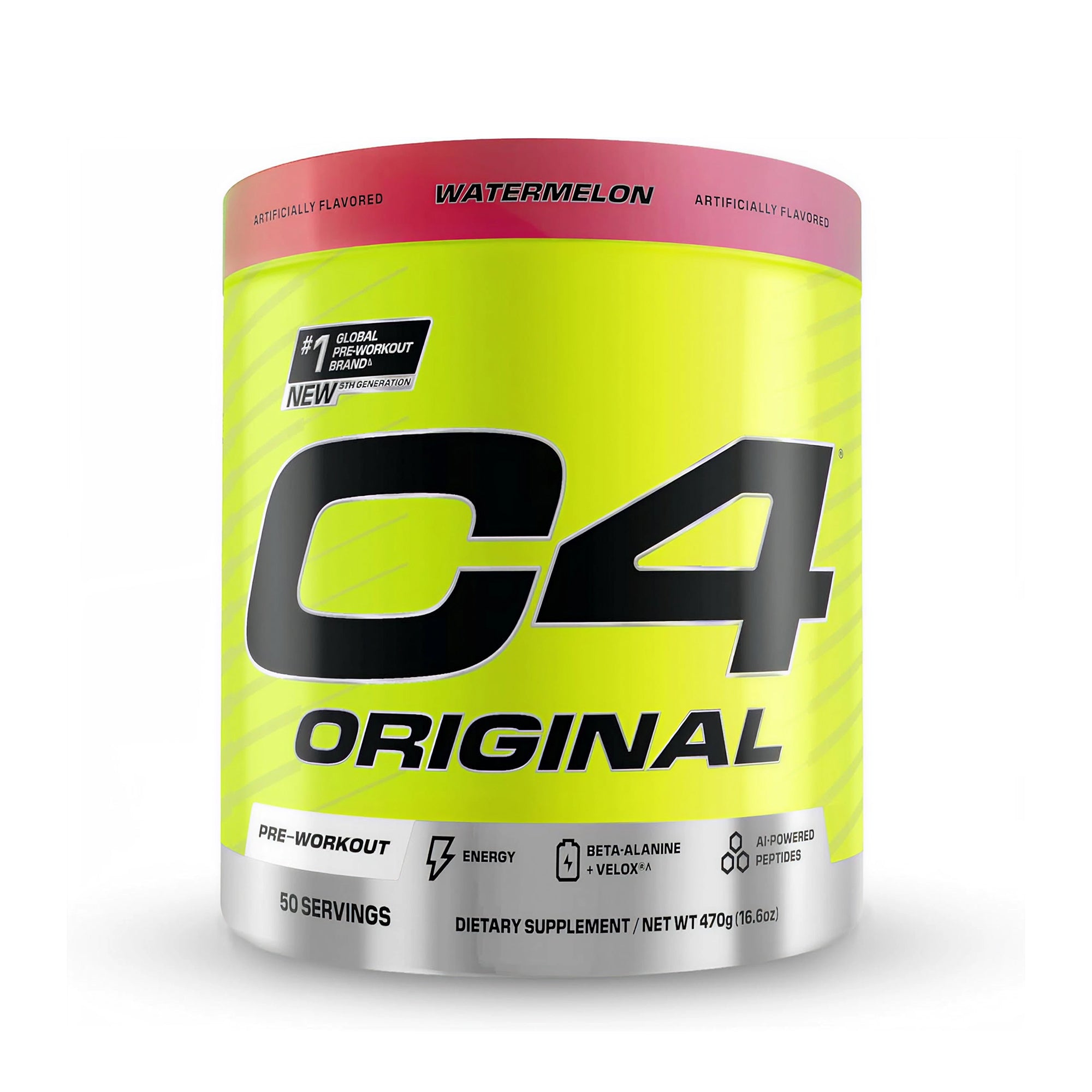 C4 Original بطيخ 50 حصة 470 غ