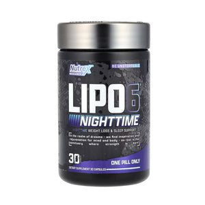 Nutrex Research Lipo-6 Nighttime - 30 Capsules