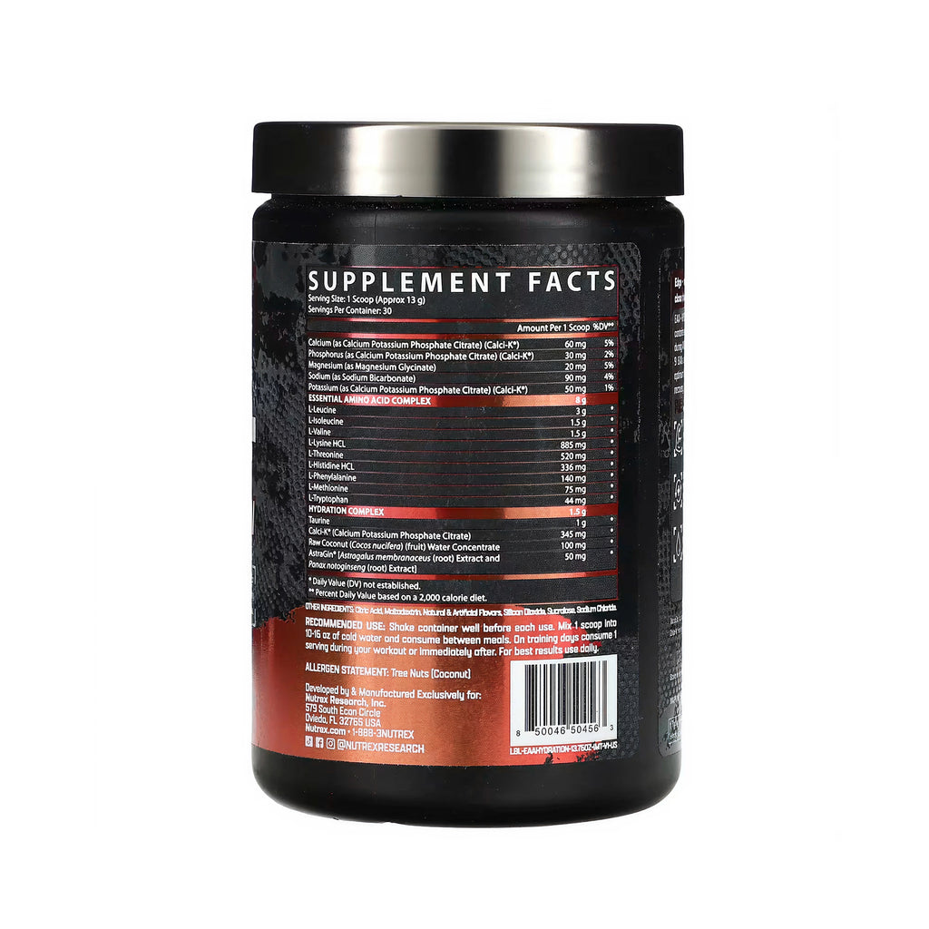 Nutrex Research EAA+ Hydration (Mango Time) - 30 حصة (390g)