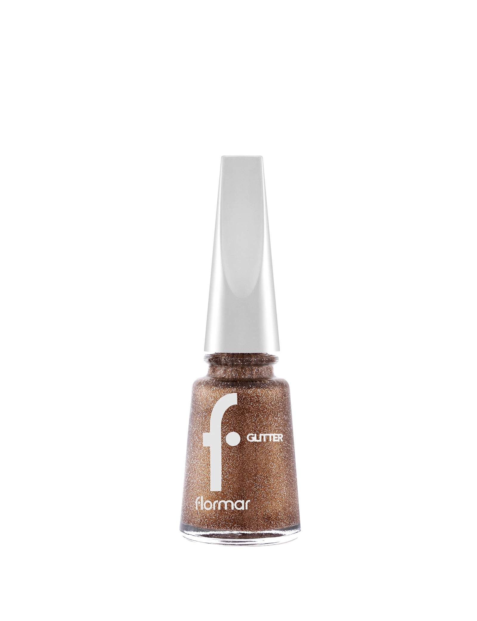 Flormar Glitter Nail Enamel  40 Golden Orchid