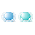 Philips Avent SOFT STHR SIL 0-6M BOY X2