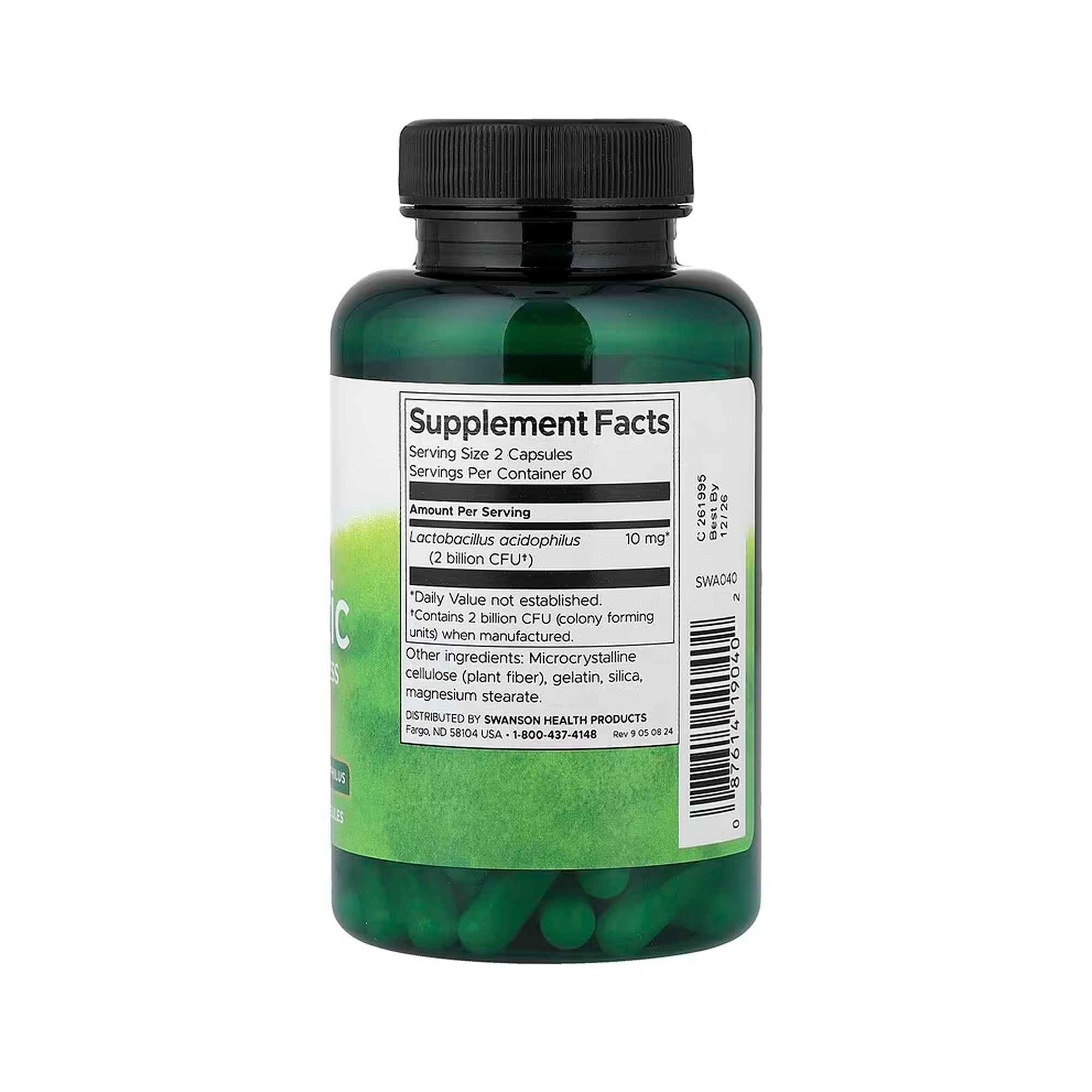 Swanson Probiotic for Daily Wellness 1 Billion CFU - 120 Caps