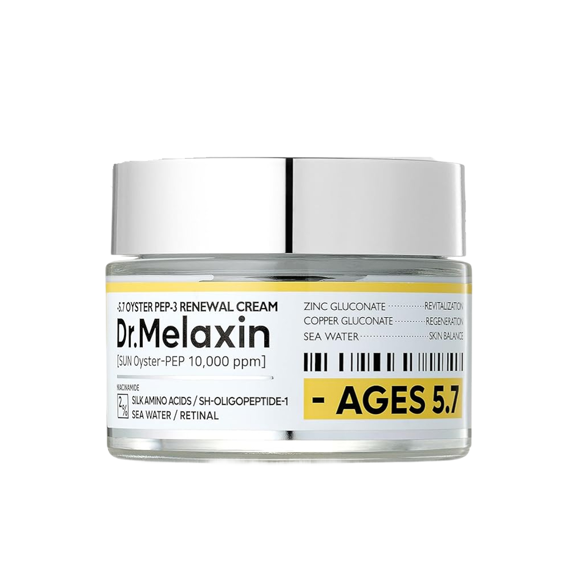 Dr. Melaxin 5.7 Oyster Pep-3 Renewal Cream - 50ml