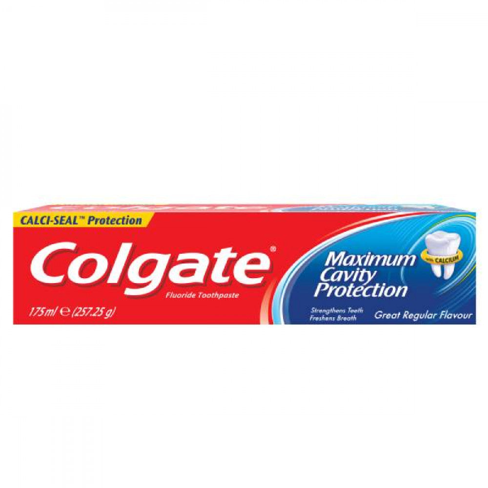 Colgate Colgate Toothpaste 175ml Maximum Cavity Protection Delightful Regular Flavor