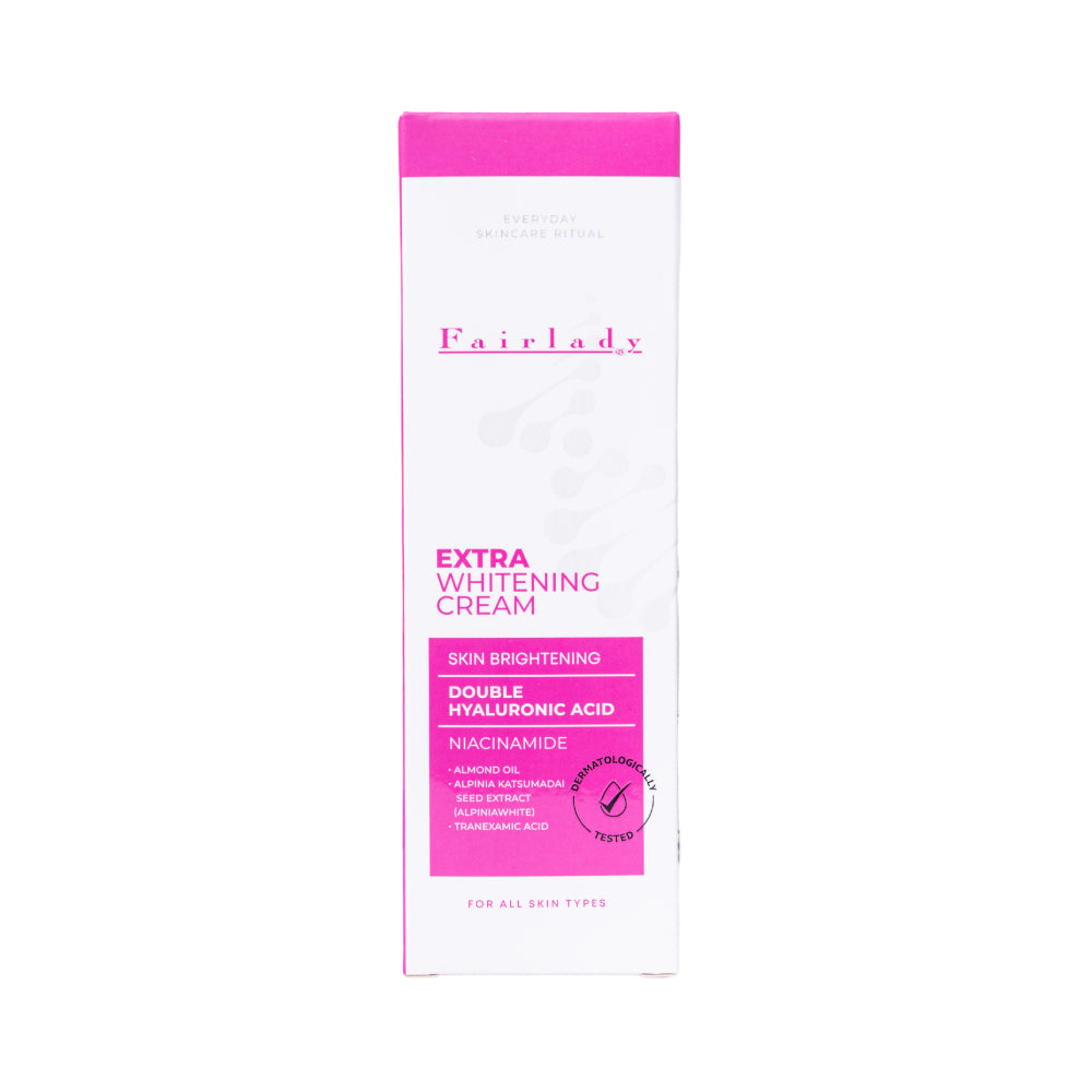 Fairlady Whitening Cream 50g Extra With Hyaluronic Acid and Niacinamide Formula