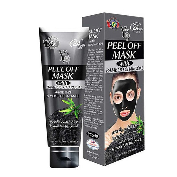 YC Clay Mask 100ml With Charcoal