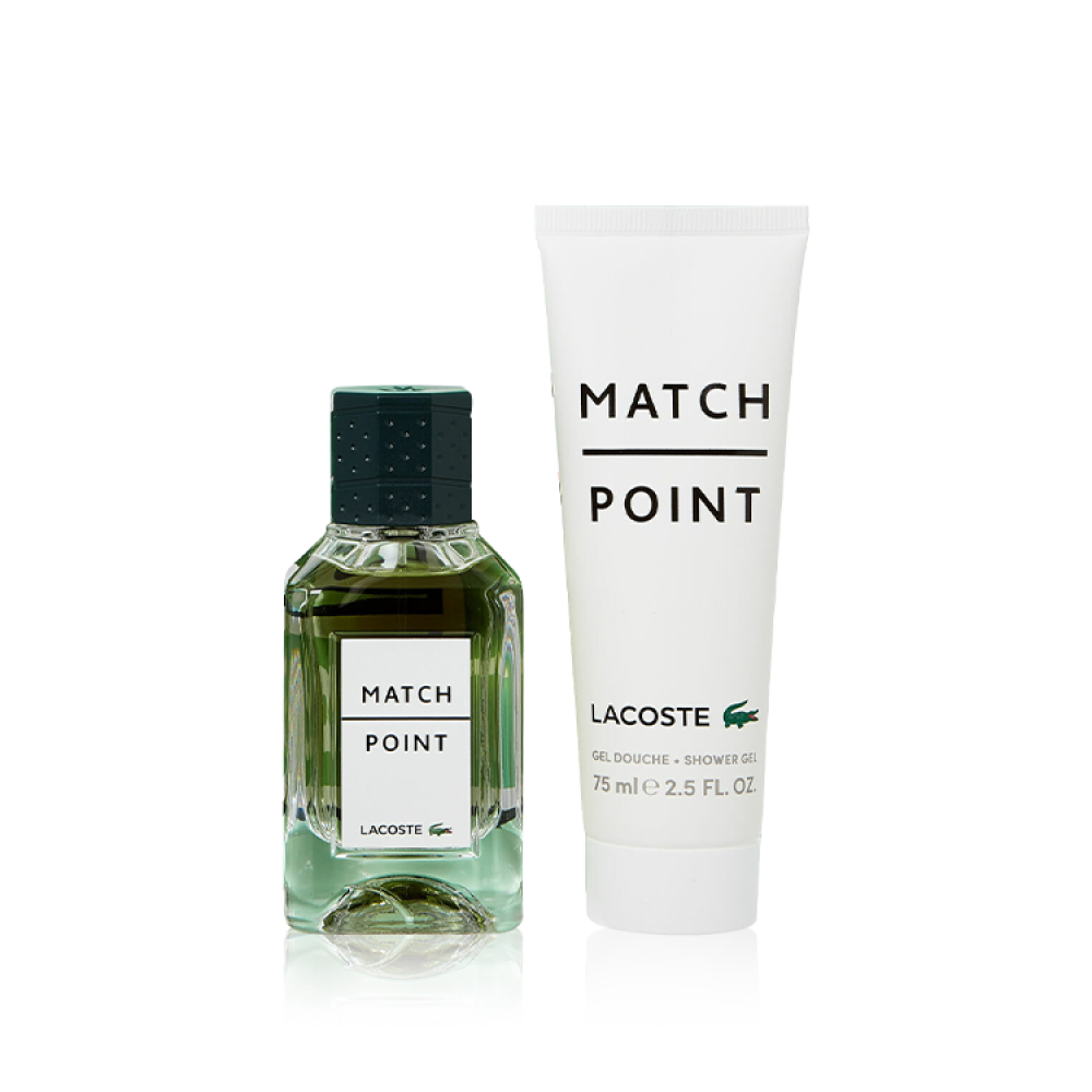 Lacoste Match Point Pour Homme Gift Set Edt 50ml + Shower Gel75ml