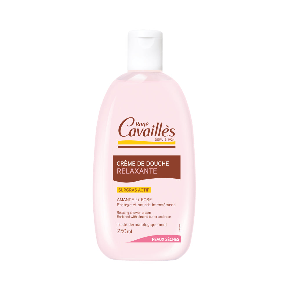 Cavailles Shower Cream 250ml With Almond Butter And Rose