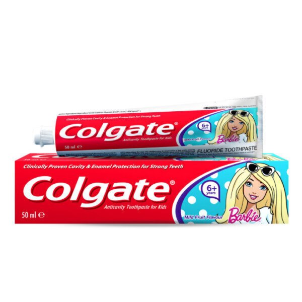 Colgate Baby Toothpaste 50ml Barbie 6+ Years