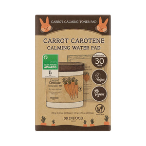 Skin Food Face Pads 250g Carrot Carotene for Skin Soothing