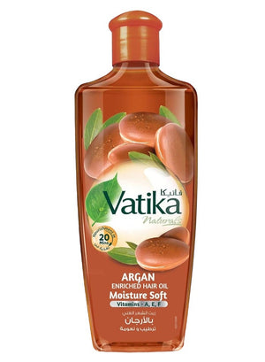 Vatika moroccan argan oil hair oil for moisture & softness 300ml