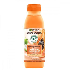 Garnier Hair Shampoo 350ml Ultra Doux Hair Food Papaya and Coconut