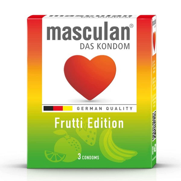 Masculan condoms 3pc frutti edition
