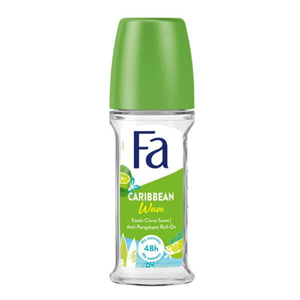 Fa deodorant roll on 50ml caribbean wave