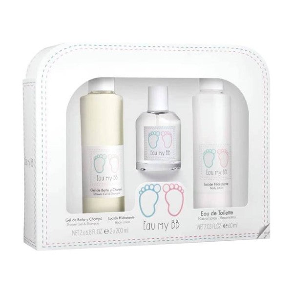 Eau My BB Baby Gift Set Eau De Toilette 60 Ml + Body Lotion 100 Ml + Shower Gel 100 ml