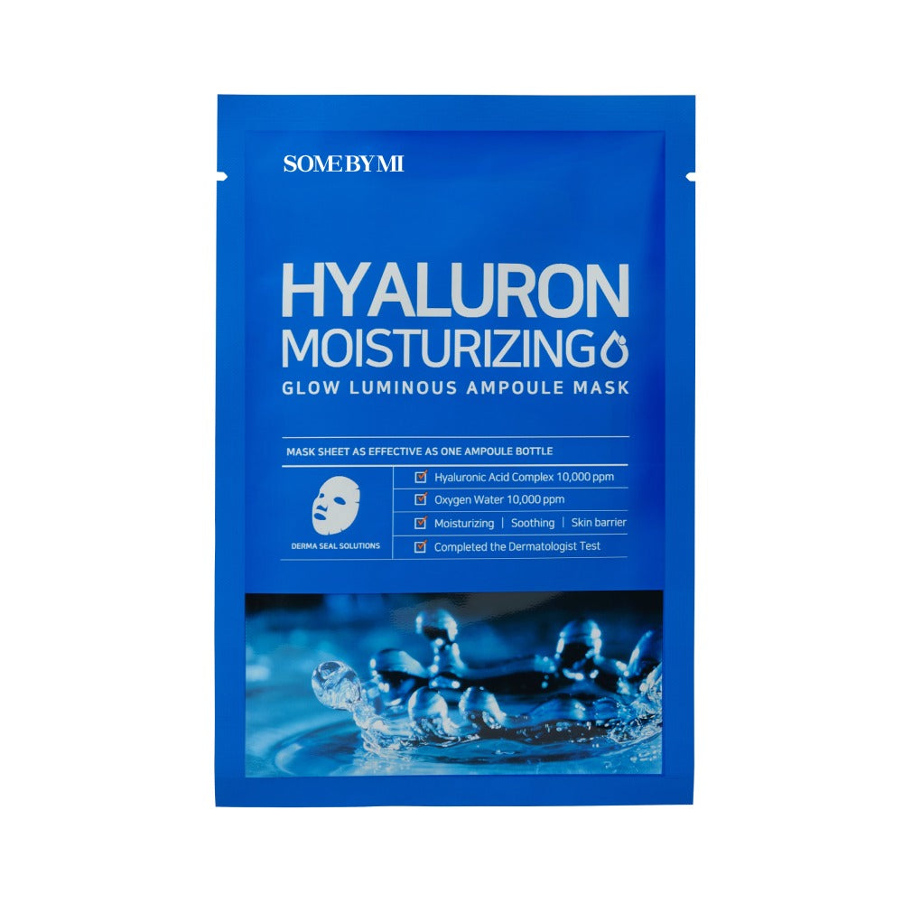 Some By Mi Some By Mi Face Mask 1pc Hyaluronic For Moisturizing The Skin