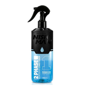 Nishman beard & hair conditioner 400ml 2 phase 01 keratin