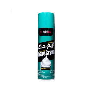 Global Star Shaving Foam 400ml Sensitive Green