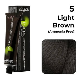 لوريال بروفيشنال صبغة شعر خالية من الأمونيا 60 مل iNOA 5