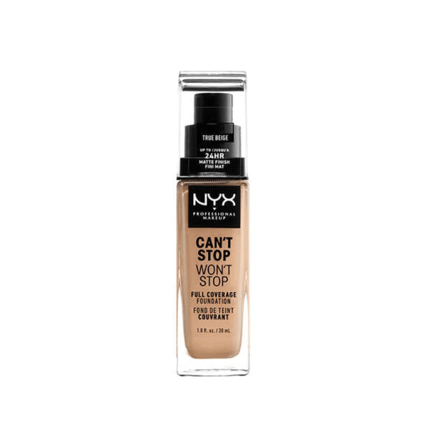 كريم أساس NYX 30 مل Can'T Stop Won'T Stop 08 True Beige